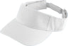 Augusta Sportswear Sport Twill Visor 6225 WHITE OS