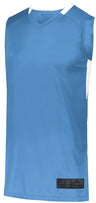 Augusta Sportswear Step - Back Basketball Jersey 1730 COLUMBIA BLUE/WHITE S
