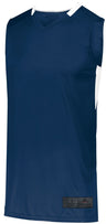 Augusta Sportswear Step - Back Basketball Jersey 1730 NAVY/WHITE S