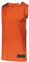 Augusta Sportswear Step - Back Basketball Jersey 1730 ORANGE/WHITE S
