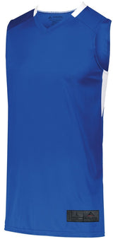 Augusta Sportswear Step - Back Basketball Jersey 1730 ROYAL/WHITE S