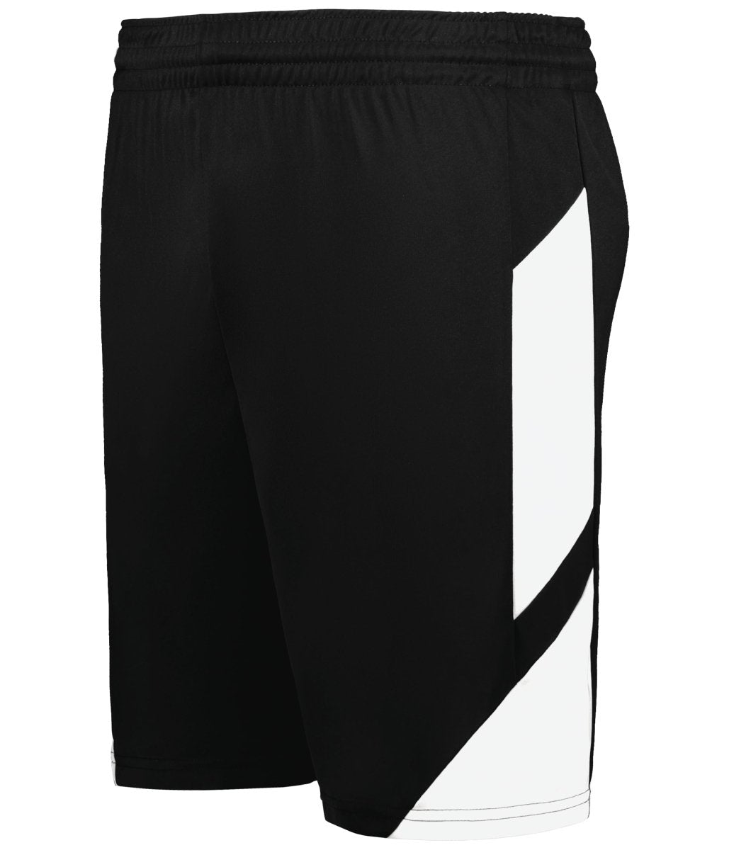Augusta Sportswear Step - Back Modern Fit Basketball Shorts 1736 BLACK/WHITE S