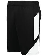 Augusta Sportswear Step - Back Modern Fit Basketball Shorts 1736 BLACK/WHITE S