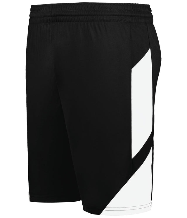 Augusta Sportswear Step - Back Modern Fit Basketball Shorts 1736 BLACK/WHITE S