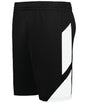 Augusta Sportswear Step - Back Modern Fit Basketball Shorts 1736 BLACK/WHITE S