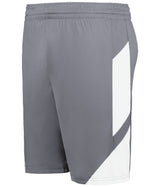 Augusta Sportswear Step - Back Modern Fit Basketball Shorts 1736 GRAPHITE/WHITE S