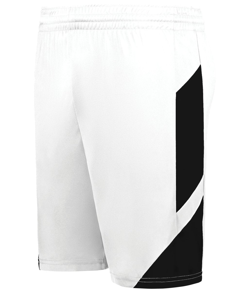 Augusta Sportswear Step - Back Modern Fit Basketball Shorts 1736 WHITE/BLACK S