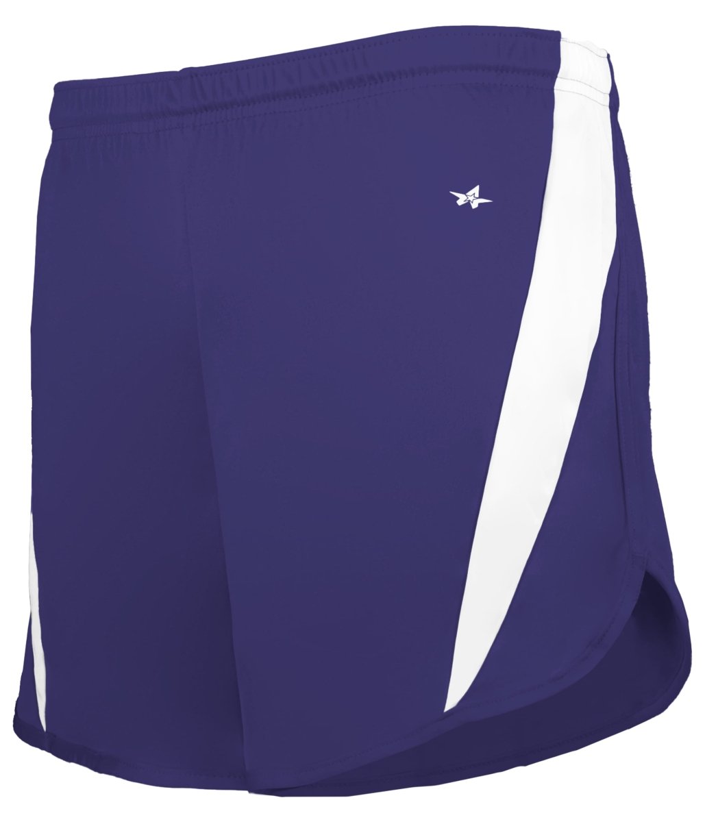 Augusta Sportswear STRIDE SHORT - Augusta Sportswear 727300 PURPLE/WHITE (BA) S