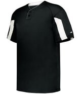 Augusta Sportswear STRIKER BASEBALL JERSEY - Augusta Sportswear 797600 BLACK/WHITE (BA) S