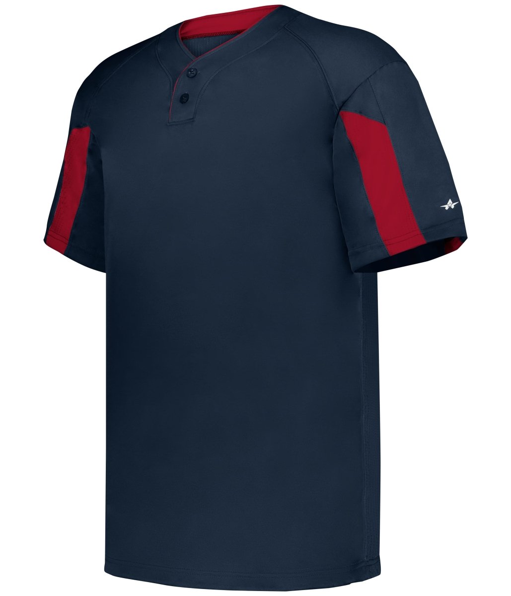 Augusta Sportswear STRIKER BASEBALL JERSEY - Augusta Sportswear 797600 NAVY/RED (BA) S