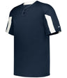 Augusta Sportswear STRIKER BASEBALL JERSEY - Augusta Sportswear 797600 NAVY/WHITE (BA) S