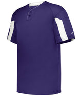 Augusta Sportswear STRIKER BASEBALL JERSEY - Augusta Sportswear 797600 PURPLE/WHITE (BA) S