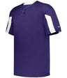 Augusta Sportswear STRIKER BASEBALL JERSEY - Augusta Sportswear 797600 PURPLE/WHITE (BA) S