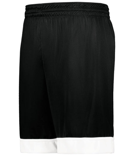 Augusta Sportswear Swish Reversible Basketball Shorts 6929 BLACK/WHITE S