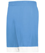 Augusta Sportswear Swish Reversible Basketball Shorts 6929 COLUMBIA BLUE/WHITE S