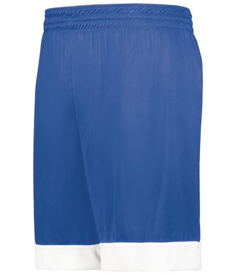 Augusta Sportswear Swish Reversible Basketball Shorts 6929 ROYAL/WHITE S