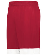 Augusta Sportswear Swish Reversible Basketball Shorts 6929 SCARLET/WHITE S