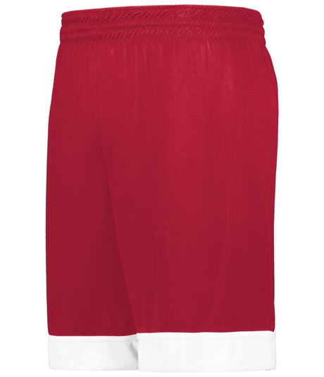 Augusta Sportswear Swish Reversible Basketball Shorts 6929 SCARLET/WHITE S