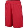 Augusta Sportswear Training Shorts With Pockets 1428 RED S