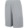 Augusta Sportswear Training Shorts With Pockets 1428 SILVER GREY S
