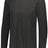 Augusta Sportswear Tri - Blend Long Sleeve Tee 3075 BLACK HEATHER S