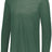 Augusta Sportswear Tri - Blend Long Sleeve Tee 3075 DARK GREEN HEATHER S