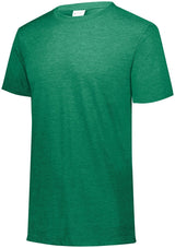 Augusta Sportswear Tri - Blend Tee 3065 KELLY HEATHER S