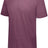 Augusta Sportswear Tri - Blend Tee 3065 MAROON HEATHER S