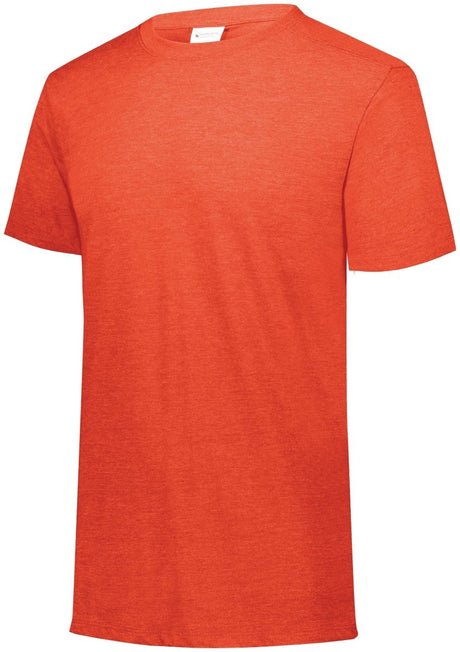Augusta Sportswear Tri - Blend Tee 3065 ORANGE HEATHER S