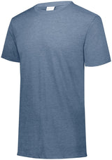 Augusta Sportswear Tri - Blend Tee 3065 STORM HEATHER S
