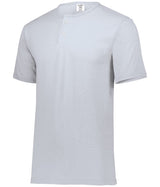 Augusta Sportswear Two - Button Baseball Jersey 580 ASH S