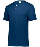 Augusta Sportswear Two - Button Baseball Jersey 580 NAVY S
