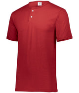Augusta Sportswear Two - Button Baseball Jersey 580 RED S