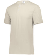 Augusta Sportswear Two - Button Baseball Jersey 580 SILVER GREY S