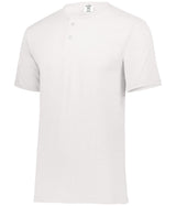 Augusta Sportswear Two - Button Baseball Jersey 580 WHITE S