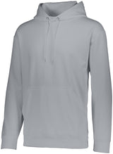 Augusta Sportswear Wicking Fleece Hoodie 5505 ATHLETIC GREY S