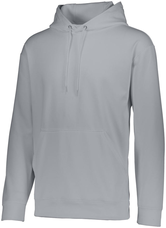 Augusta Sportswear Wicking Fleece Hoodie 5505 ATHLETIC GREY S