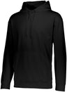 Augusta Sportswear Wicking Fleece Hoodie 5505 BLACK S