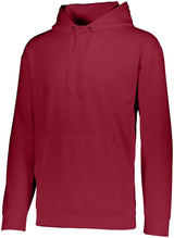 Augusta Sportswear Wicking Fleece Hoodie 5505 CARDINAL S