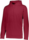 Augusta Sportswear Wicking Fleece Hoodie 5505 CARDINAL S