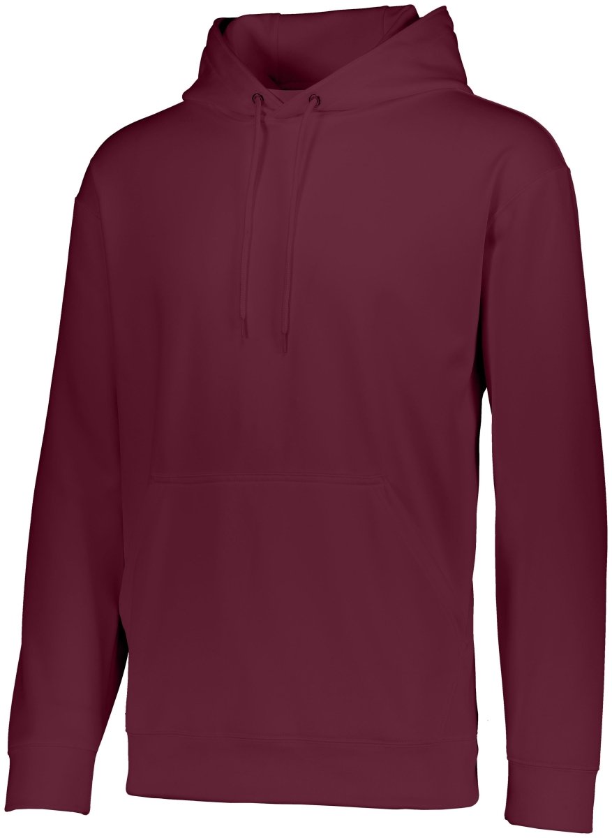 Augusta Sportswear Wicking Fleece Hoodie 5505 MAROON S
