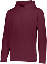 Augusta Sportswear Wicking Fleece Hoodie 5505 MAROON S