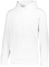 Augusta Sportswear Wicking Fleece Hoodie 5505 WHITE S