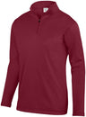 Augusta Sportswear Wicking Fleece Pullover 5507 CARDINAL S