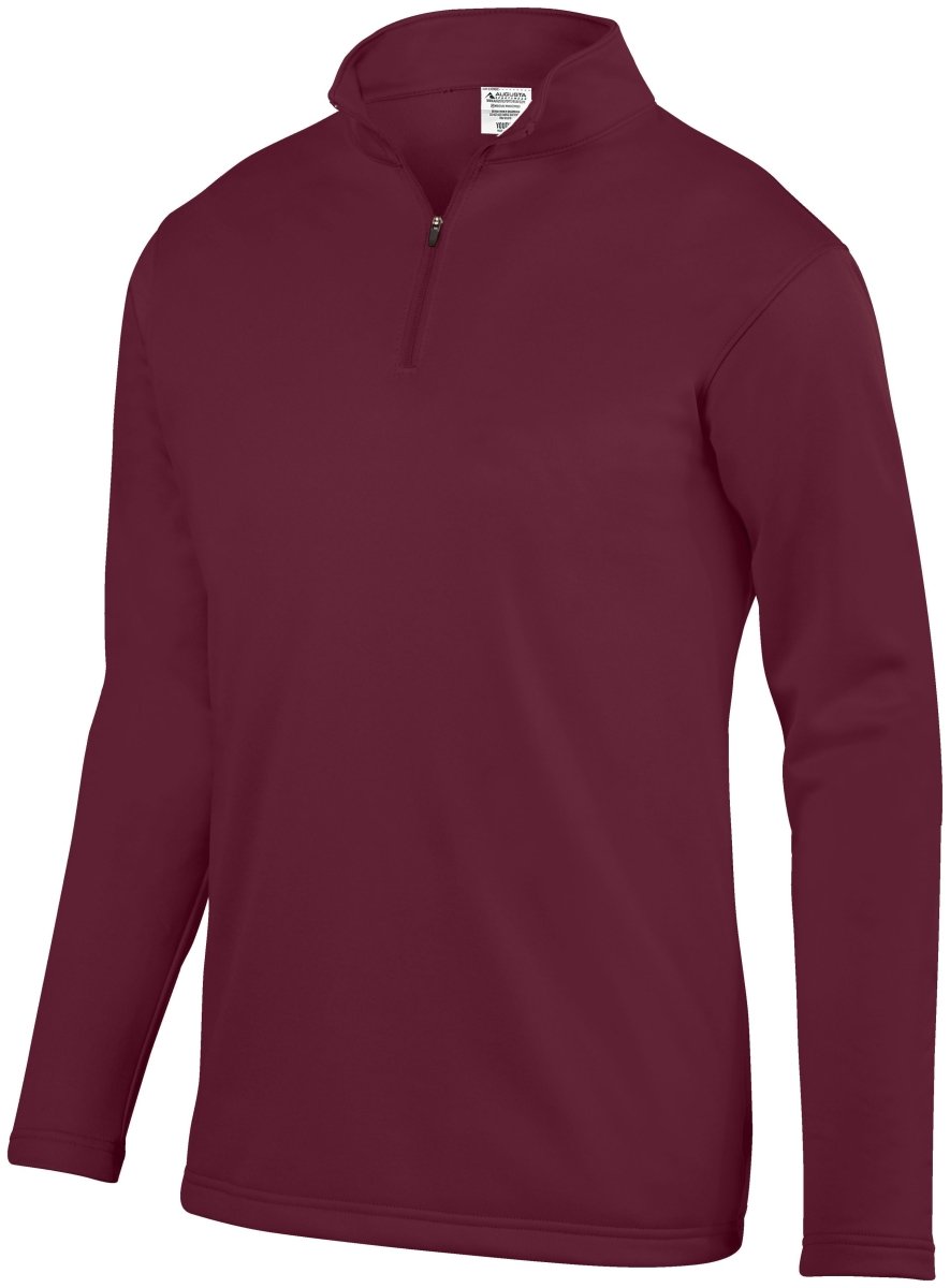 Augusta Sportswear Wicking Fleece Pullover 5507 MAROON S