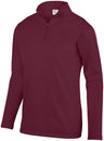 Augusta Sportswear Wicking Fleece Pullover 5507 MAROON S