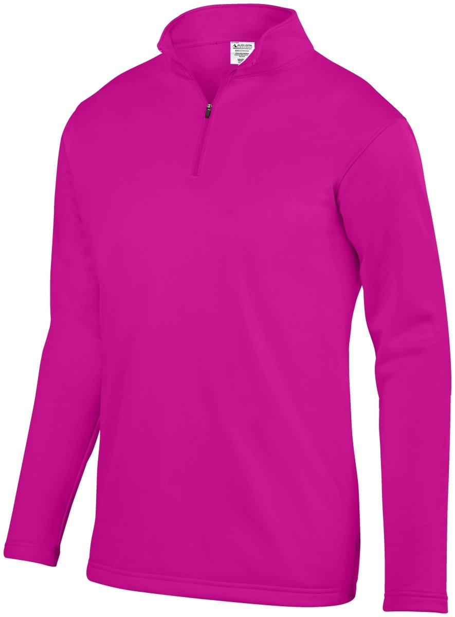 Augusta Sportswear Wicking Fleece Pullover 5507 POWER PINK S
