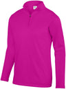 Augusta Sportswear Wicking Fleece Pullover 5507 POWER PINK S