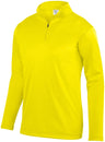 Augusta Sportswear Wicking Fleece Pullover 5507 POWER YELLOW S