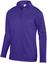 Augusta Sportswear Wicking Fleece Pullover 5507 PURPLE S